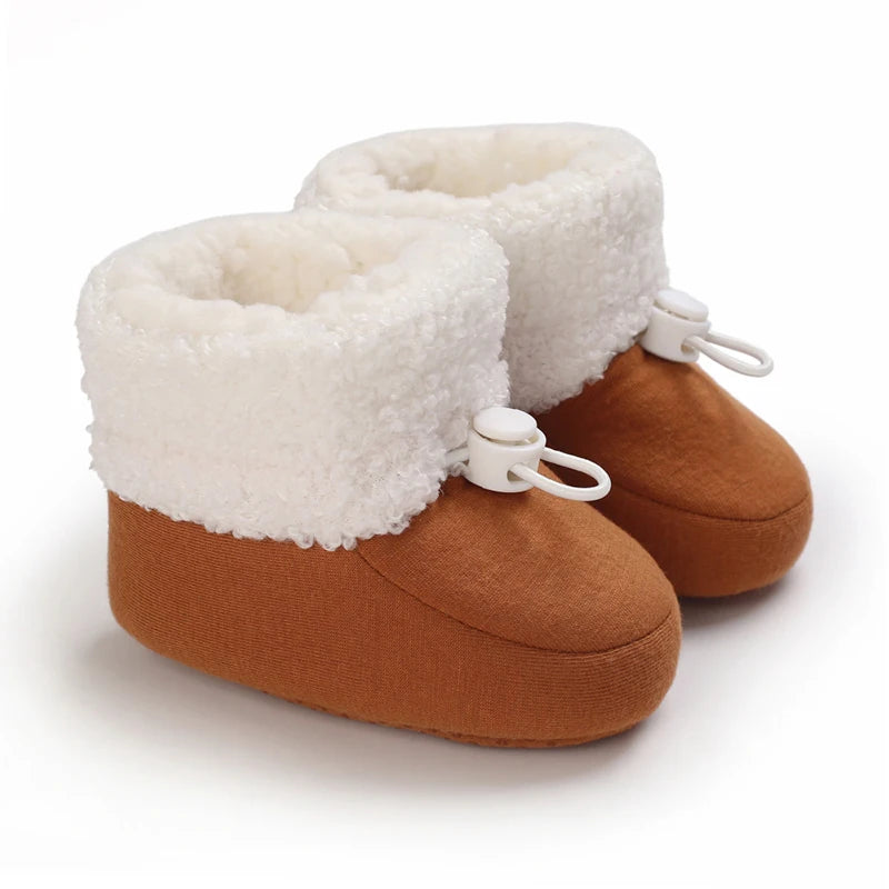 Winter Newborn Baby Cotton Booties