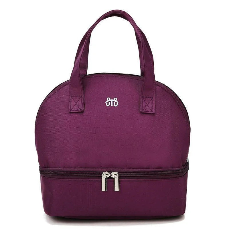 Fashion Mommy Bag – Insulated, Large Capacity, Portable for Travel & Picnic
