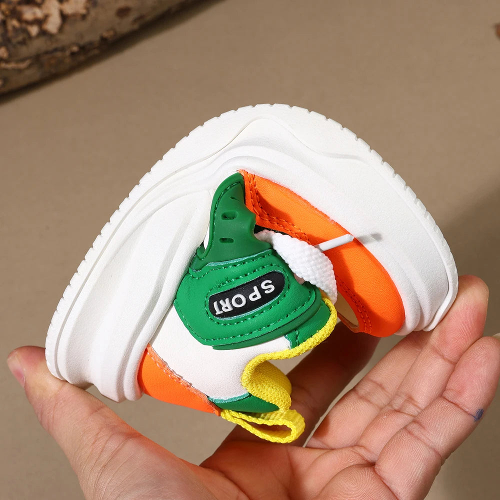 Kids’ Spring Sneakers – Soft Sole, Breathable Sports Shoes