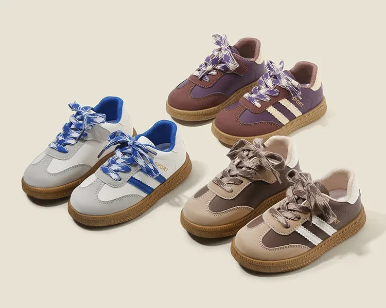 Kids’ German Training Sneakers – Soft Sole Casual Shoes