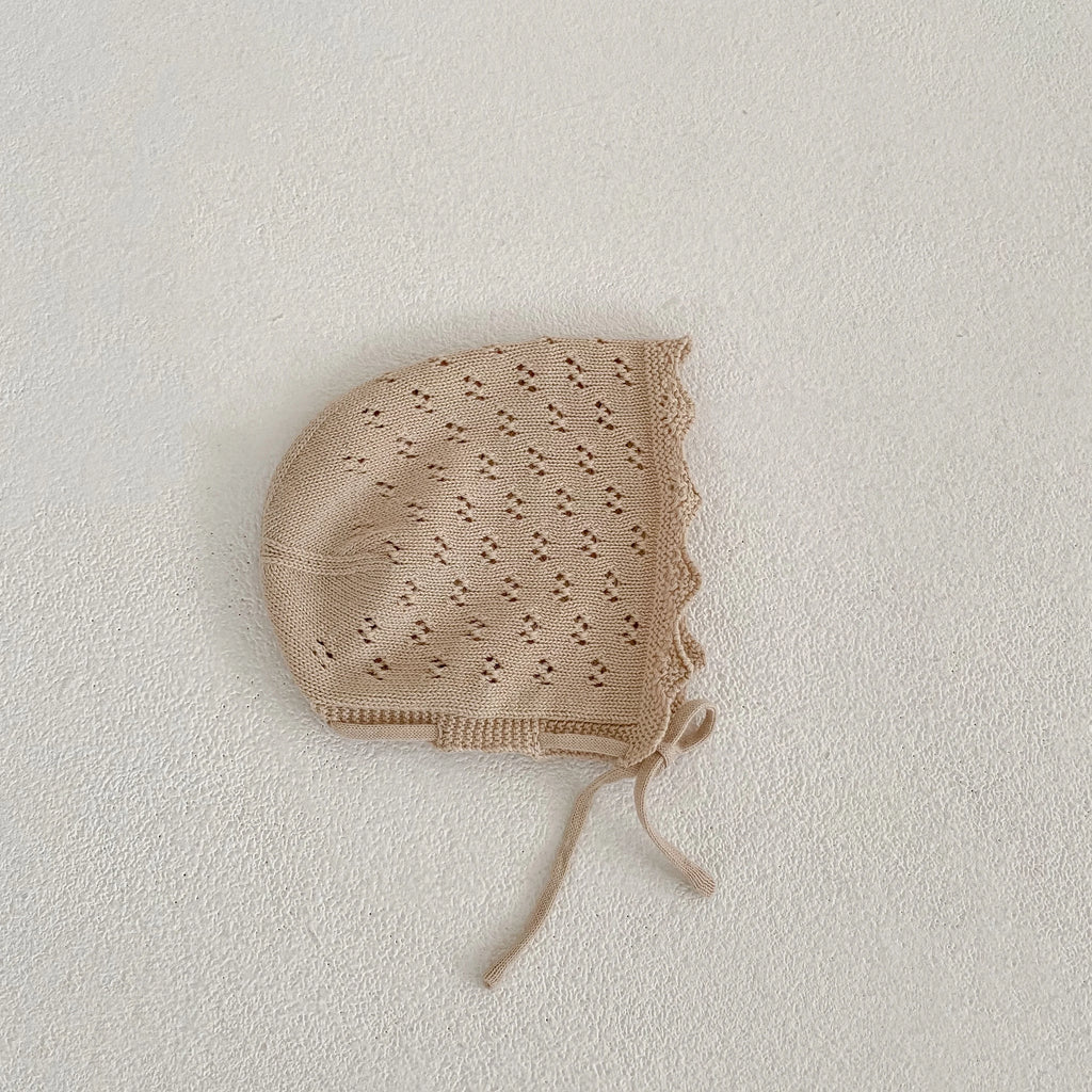 Baby Girl Knit Romper & Dress Top (0–12M)