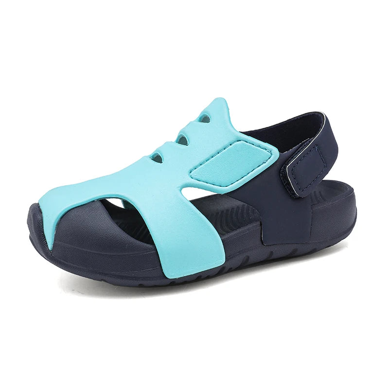 Kids’ Summer Sandals – Candy Color, Breathable Mesh Shoes