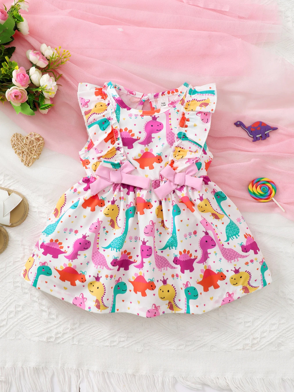 6M to 3 Y Toddler Girl Summer Cool Dresses