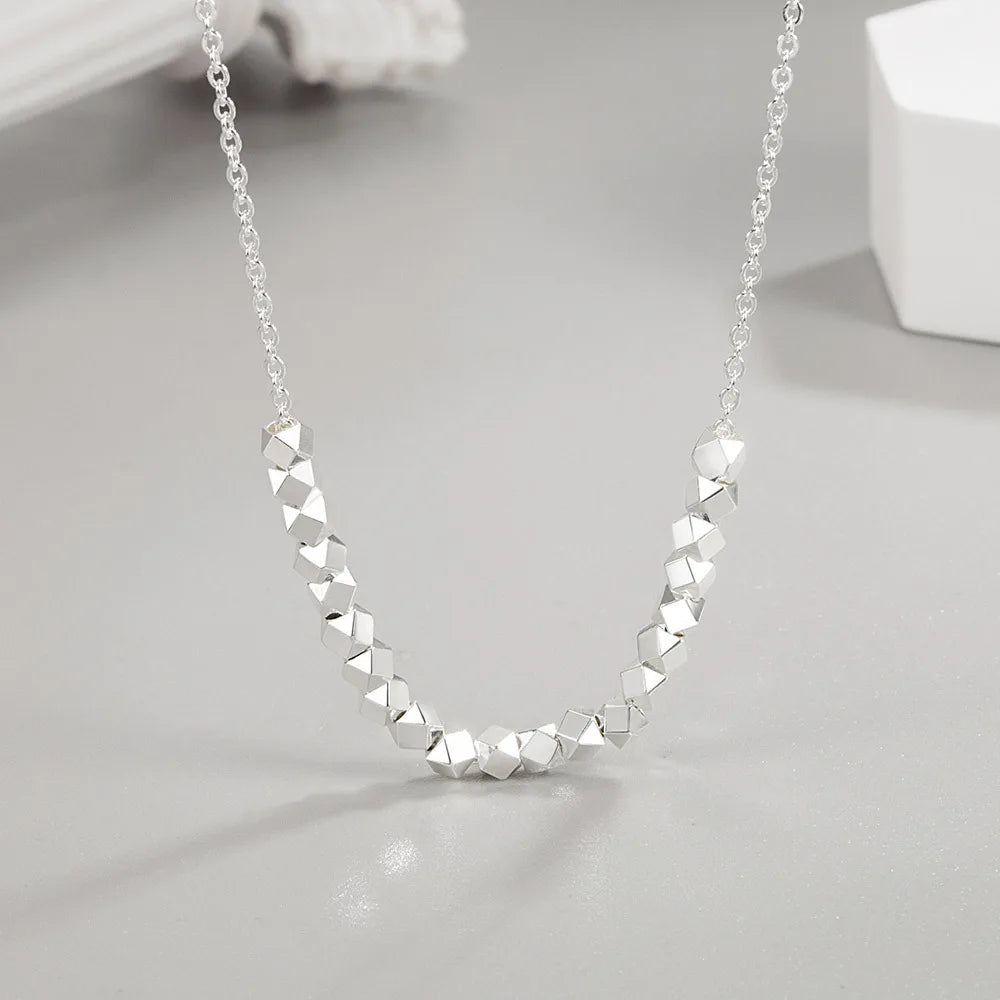 Vintage 925 Sterling Silver Irregular Bead