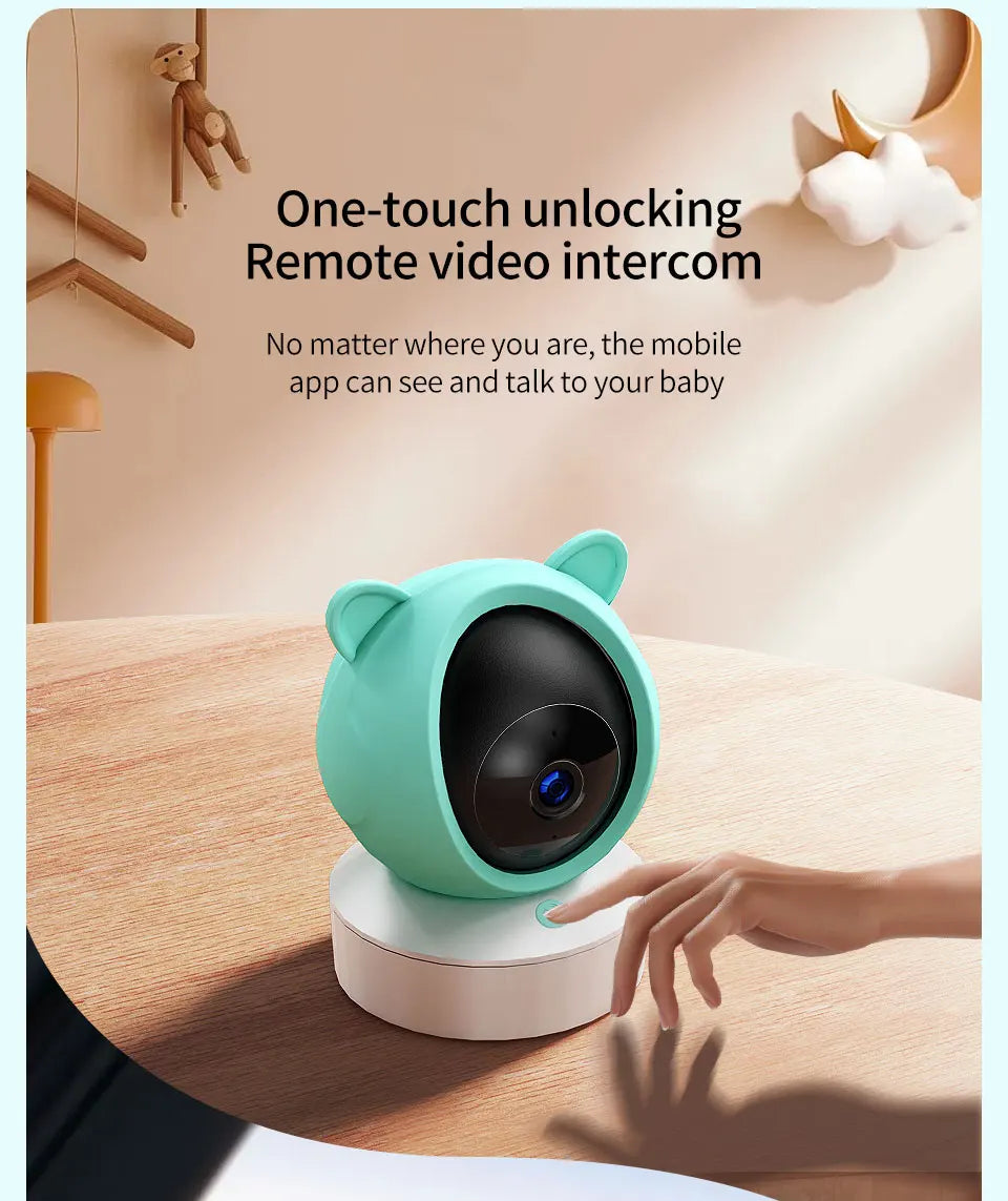 Tuya Baby Camera – 5" HD, Mobile App Control