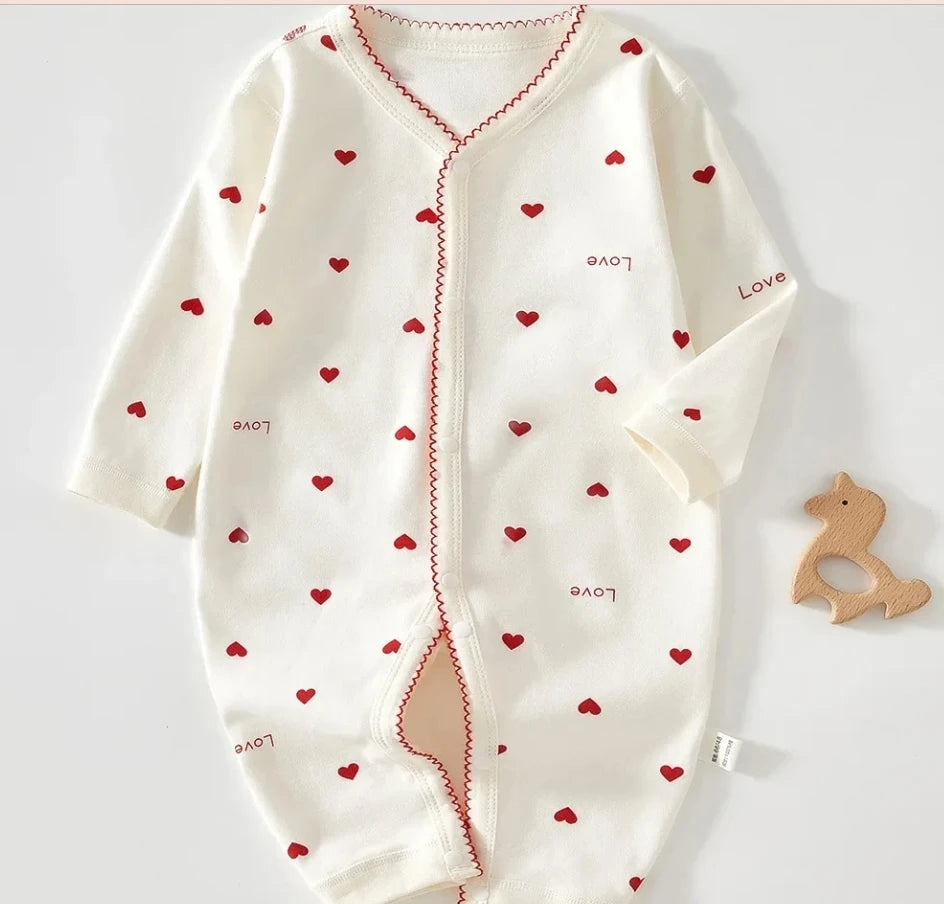 Autumn Baby Cotton Romper