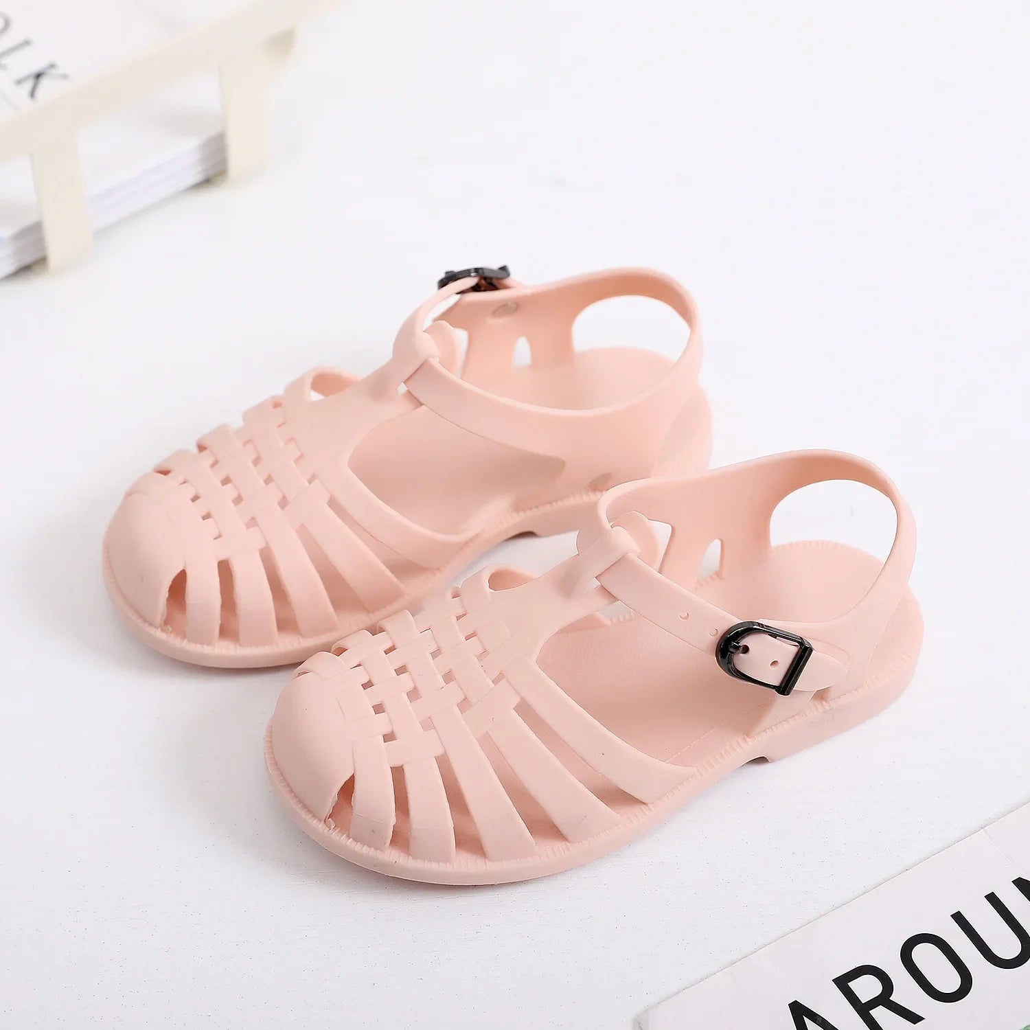 Baby Gladiator Sandals – Breathable Hollow-Out Summer Shoes