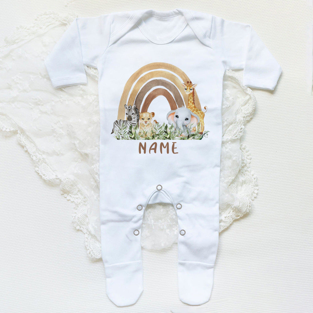 Custom Name Infant Sleepsuit
