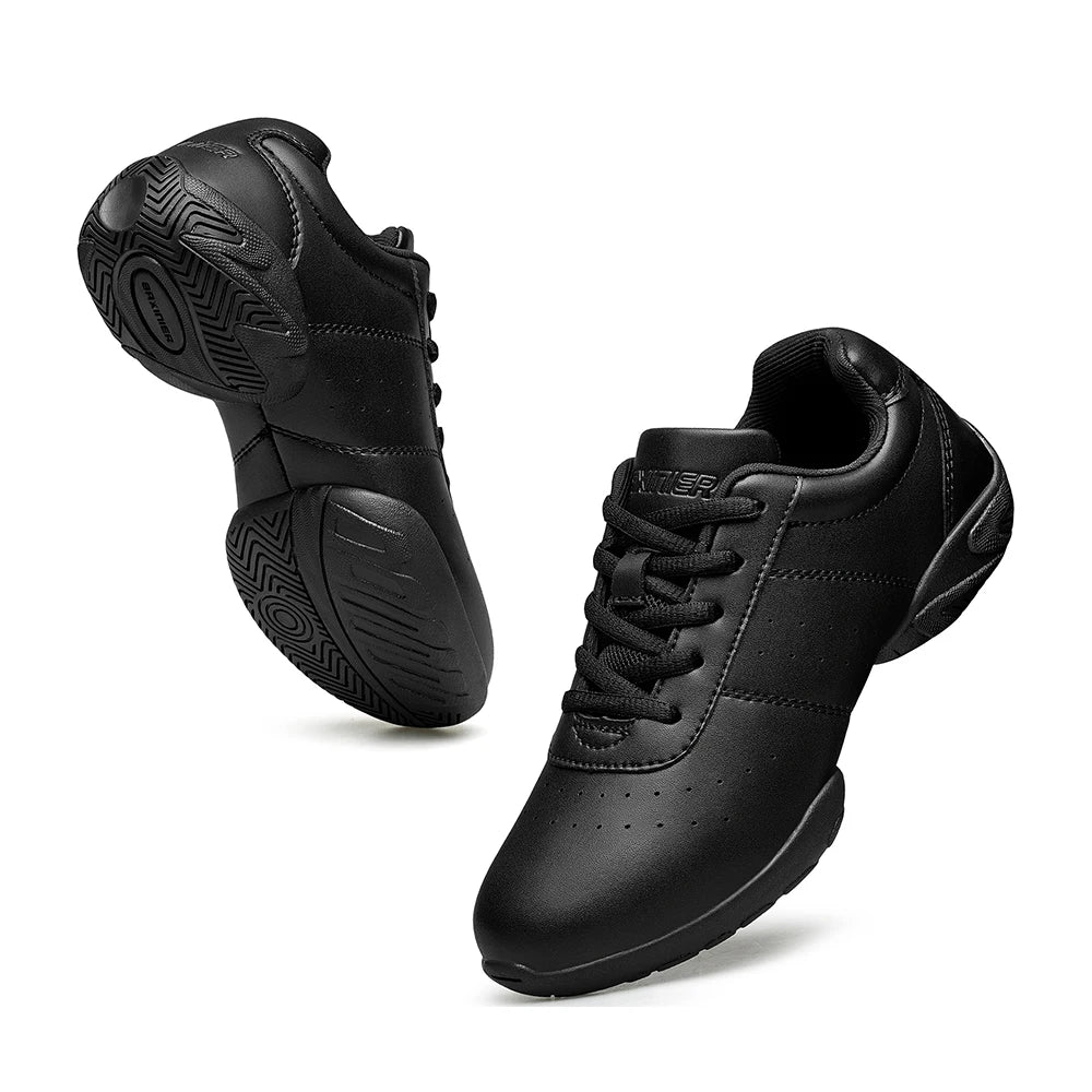 Girls’ Dance & Cheer Shoes – Split Sole Jazz Sneakers