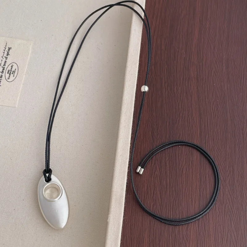 Enamel Water Drop Necklace