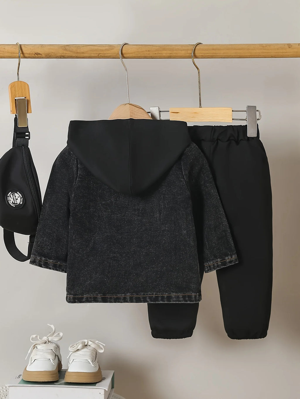 Baby Boy Denim Tracksuit