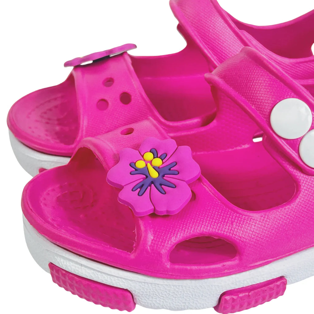 Solid Bow Children's Summer Shoes