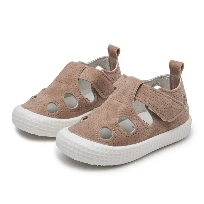 Kids’ Half Sandals – Soft, Breathable Summer Shoes