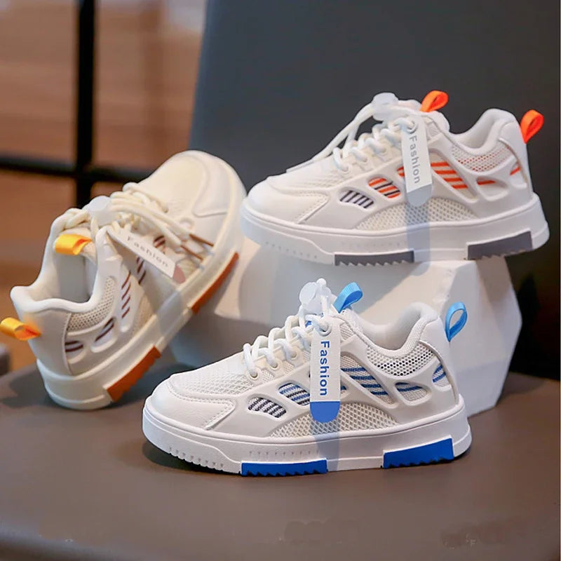 Kids’ Breathable Sneakers – Non-Slip Casual Sport Shoes