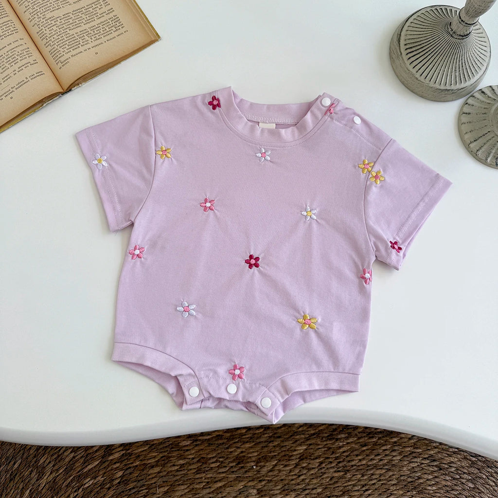 Jumpsuit Cotton Infant Bodysuit Girls  0-18M