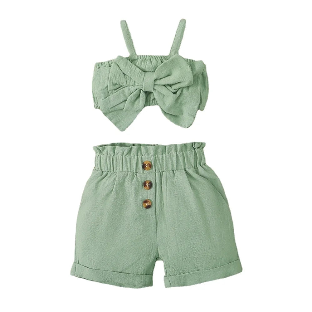 2PCS Baby Girl Clothing Set 3-24 M