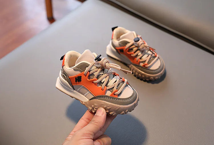 Kids’ Mesh Sneakers – Breathable, Casual Running Shoes (21–36)