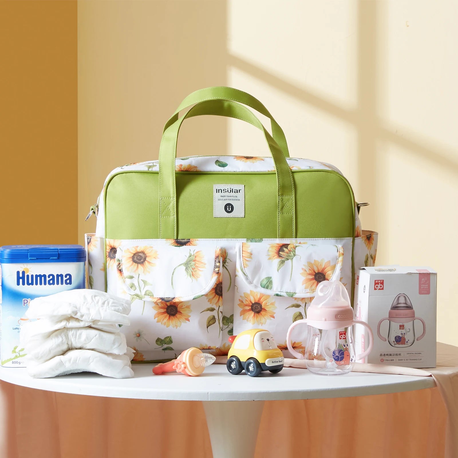 Maternity Diaper Bag – Large, Waterproof, Travel Ready