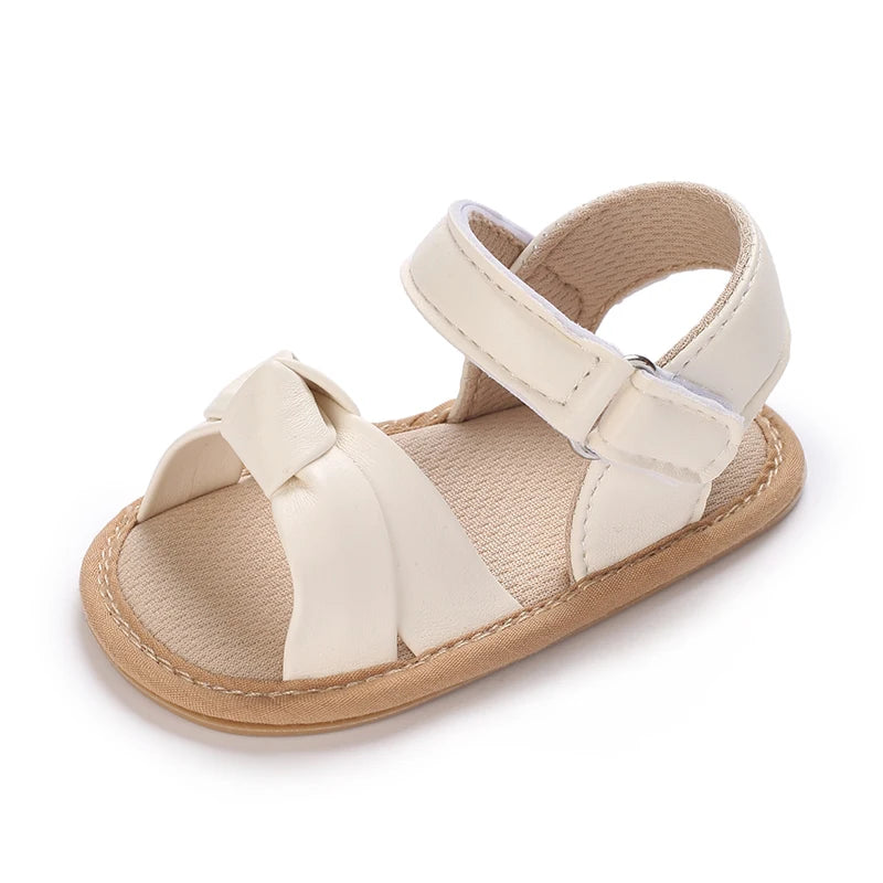 Baby Summer Sandals (0–18M) – Open-Toe Non-Slip Soft Shoes