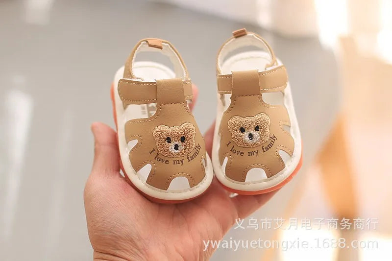 Baby Toddler Cartoon Sandals (0–2 Years)