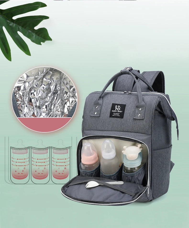 Maternity Diaper Backpack with USB Charging Port