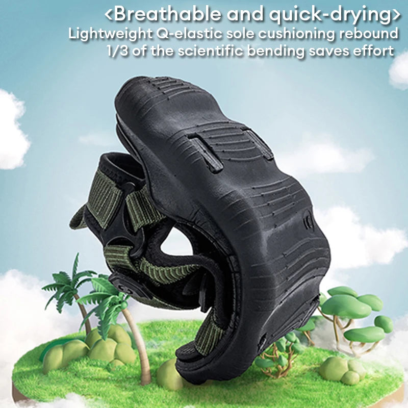 Kids Summer Sandals – Breathable Non-Slip Outdoor Shoes (Size 30–40)
