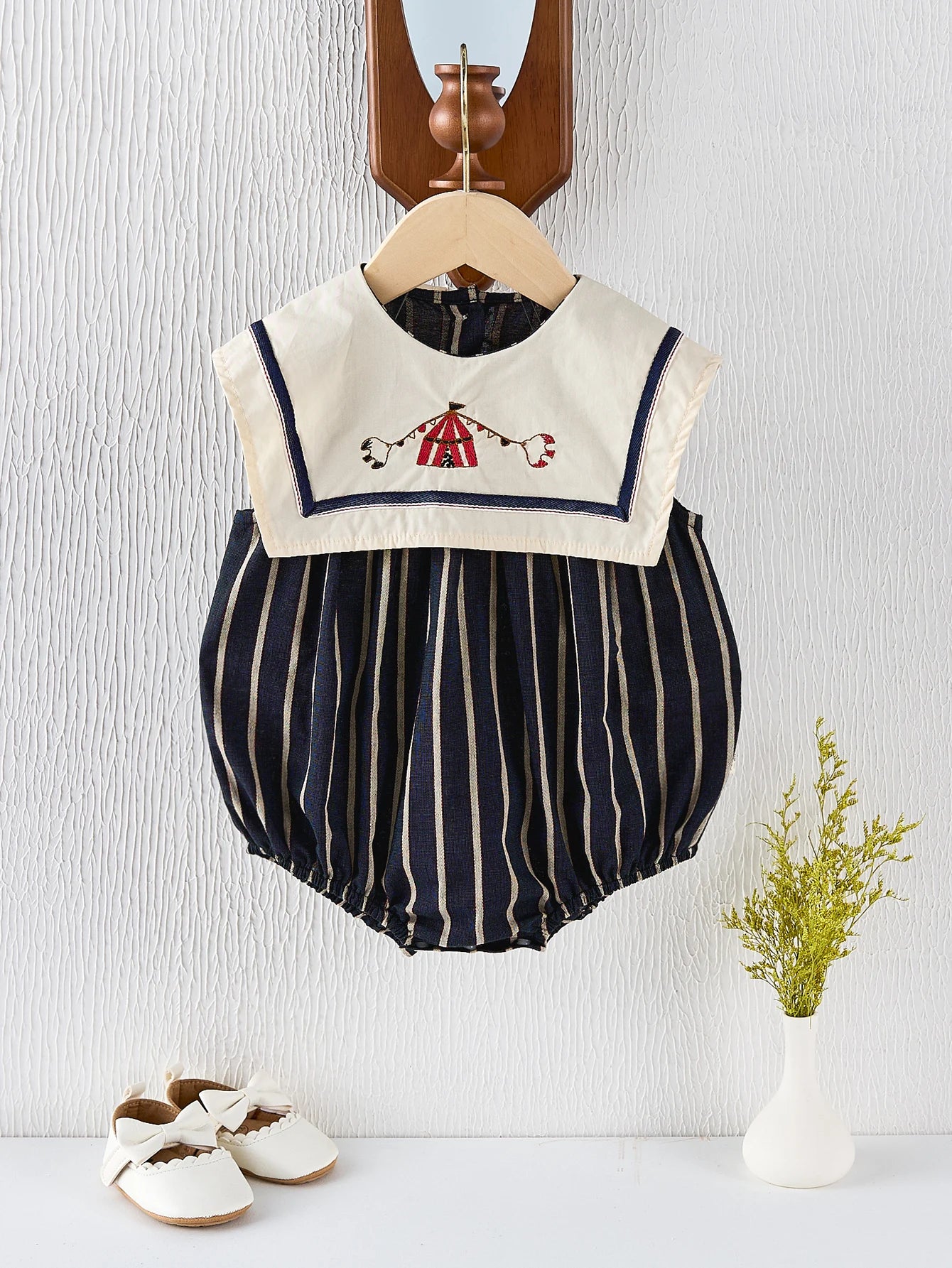 Cute Baby Girl Summer Jumpsuit – Sleeveless (0–18M)