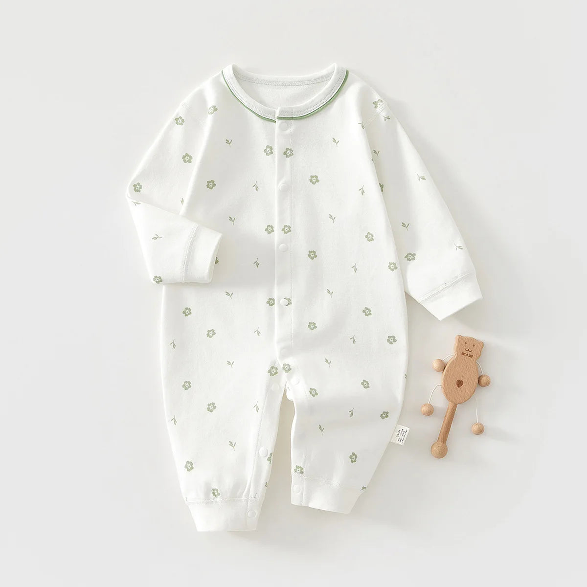 Newborn Baby Onesie, Spring/Autumn, Cotton