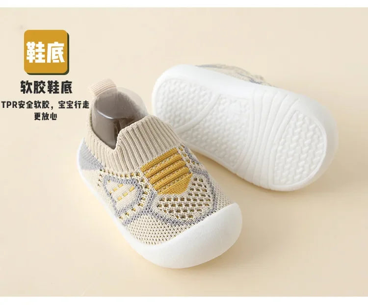 Baby Summer Shoes – Soft, Non-Slip, Breathable (0–5 Years)