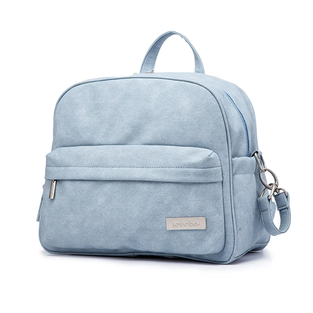 Soboba Waterproof Diaper Backpack – Stylish Baby Care & Changing Bag