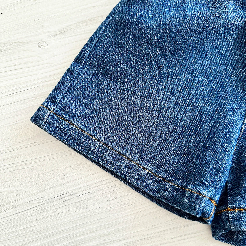 Baby Robot Embroidery Outfit – 2PCS (0–12M)