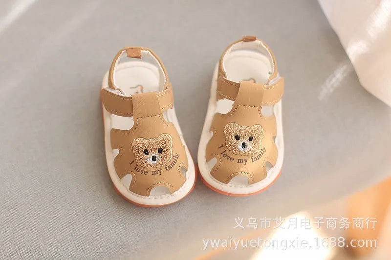 Baby Toddler Cartoon Sandals (0–2 Years)