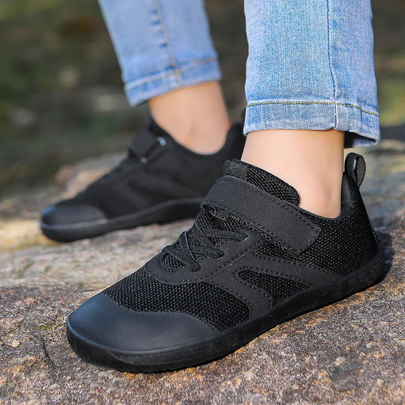 Kids’ Minimalist Barefoot Sneakers – Wide, Zero Drop