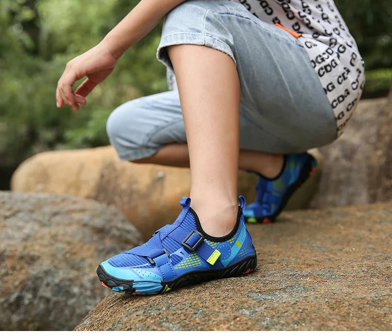 Kids’ Fashion Sneakers – Breathable, Non-Slip Casual Shoes