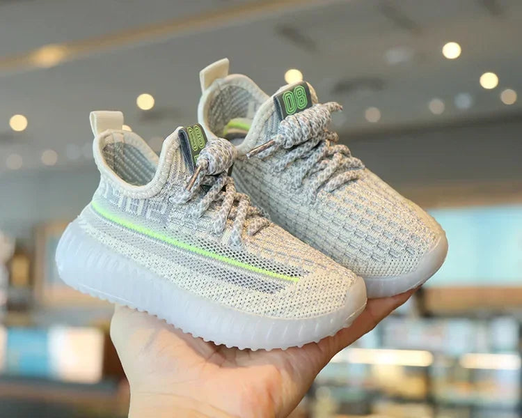 Kids Summer Sneakers – Breathable Lightweight Non-slip Casual Shoes (Size 21-32)