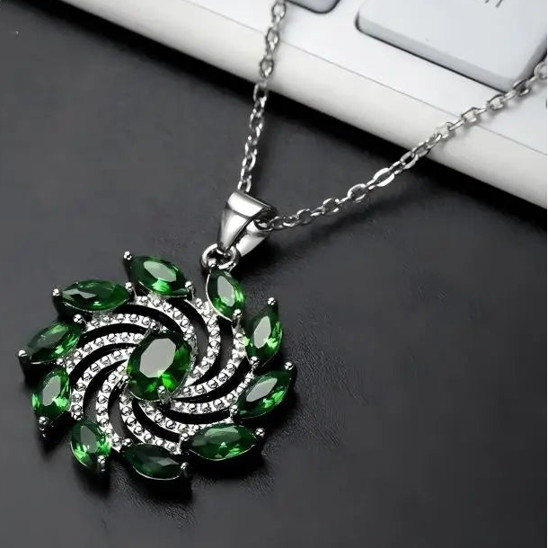 Jellystory 925 Sterling Silver Emerald