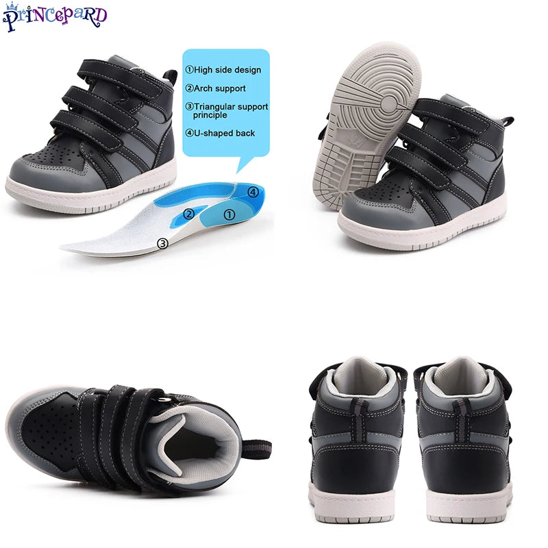 Kids Ankle Boots – Orthopedic Sneakers with Arch Support