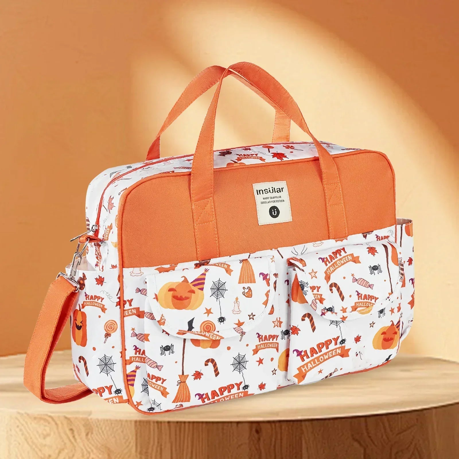 New Mummy Bag – Small Size, Lightweight, Waterproof, Multi-Functional Baby Diaper Crossbody Bag