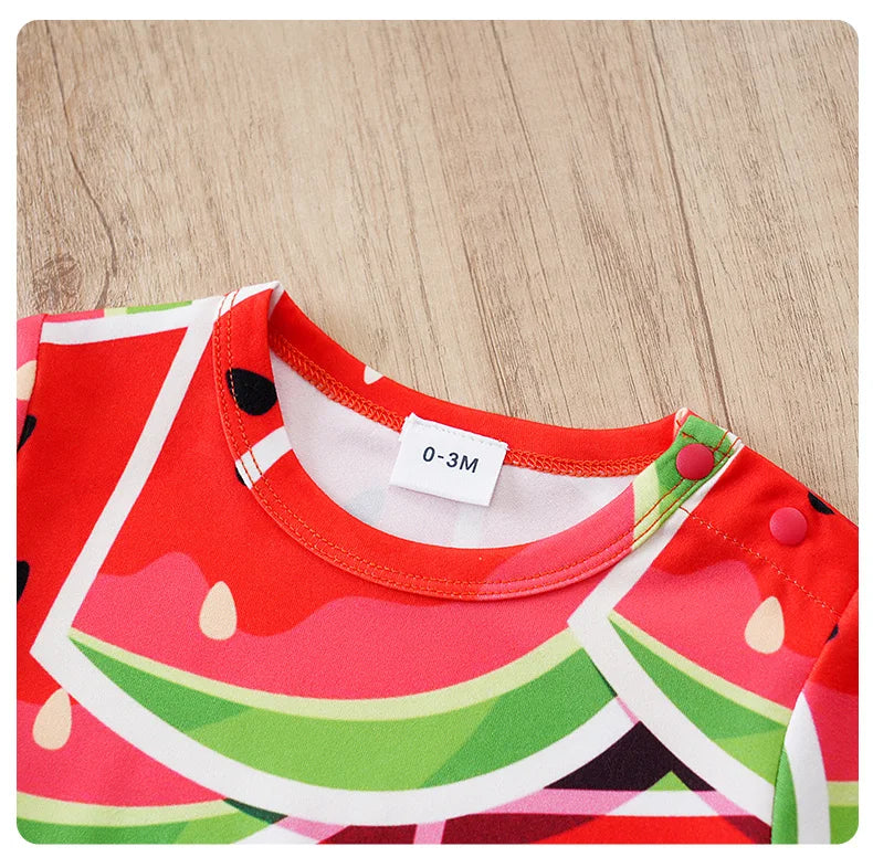 0-18Months Boys and Girls Baby Short-Sleeve Romper