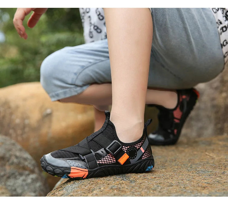 Kids’ Fashion Sneakers – Breathable, Non-Slip Casual Shoes