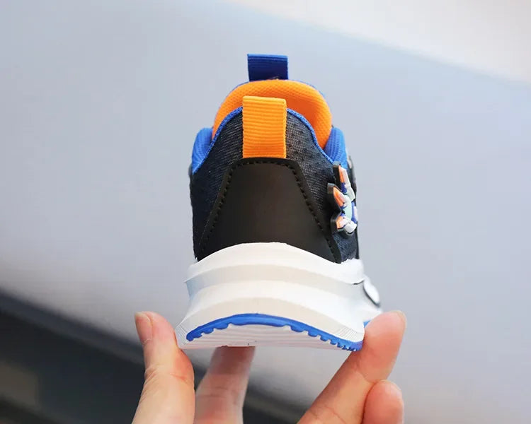 Kids’ Breathable Mesh Sneakers – Soft, Non-Slip Running Shoes
