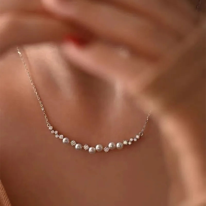 Huitan Temperament Imitation Pearl Cubic