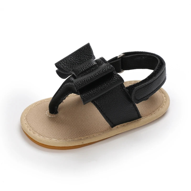 Baby Summer Sandals (0–18M) – Soft Rubber Non-Slip First Walkers