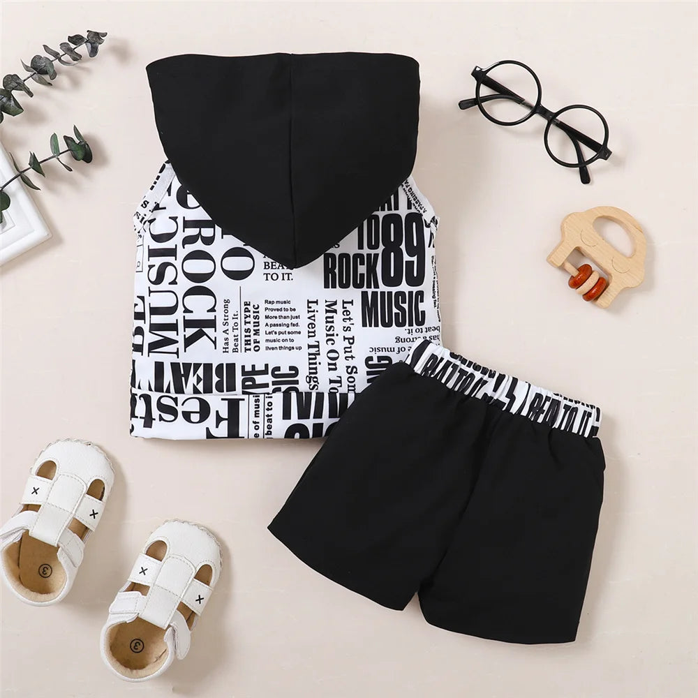 Baby Boy Summer 2-Piece Set (0-3Y)