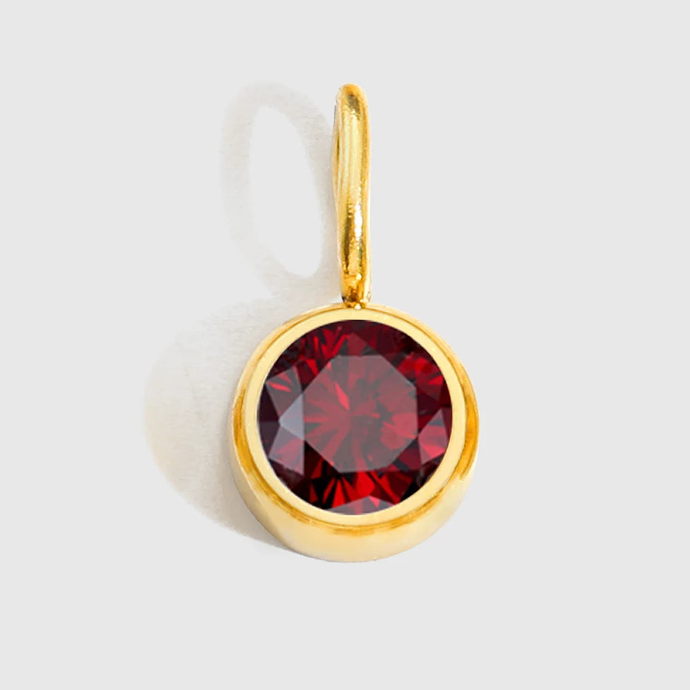Emanco Birthstone Pendant 12 Color Month