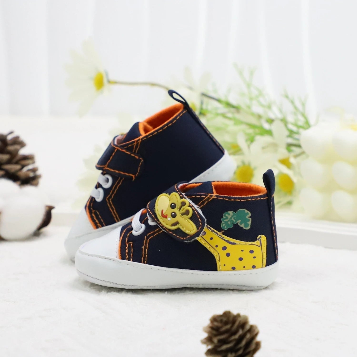 Cute Cartoon Comfortable Sneakers For Baby Boys
