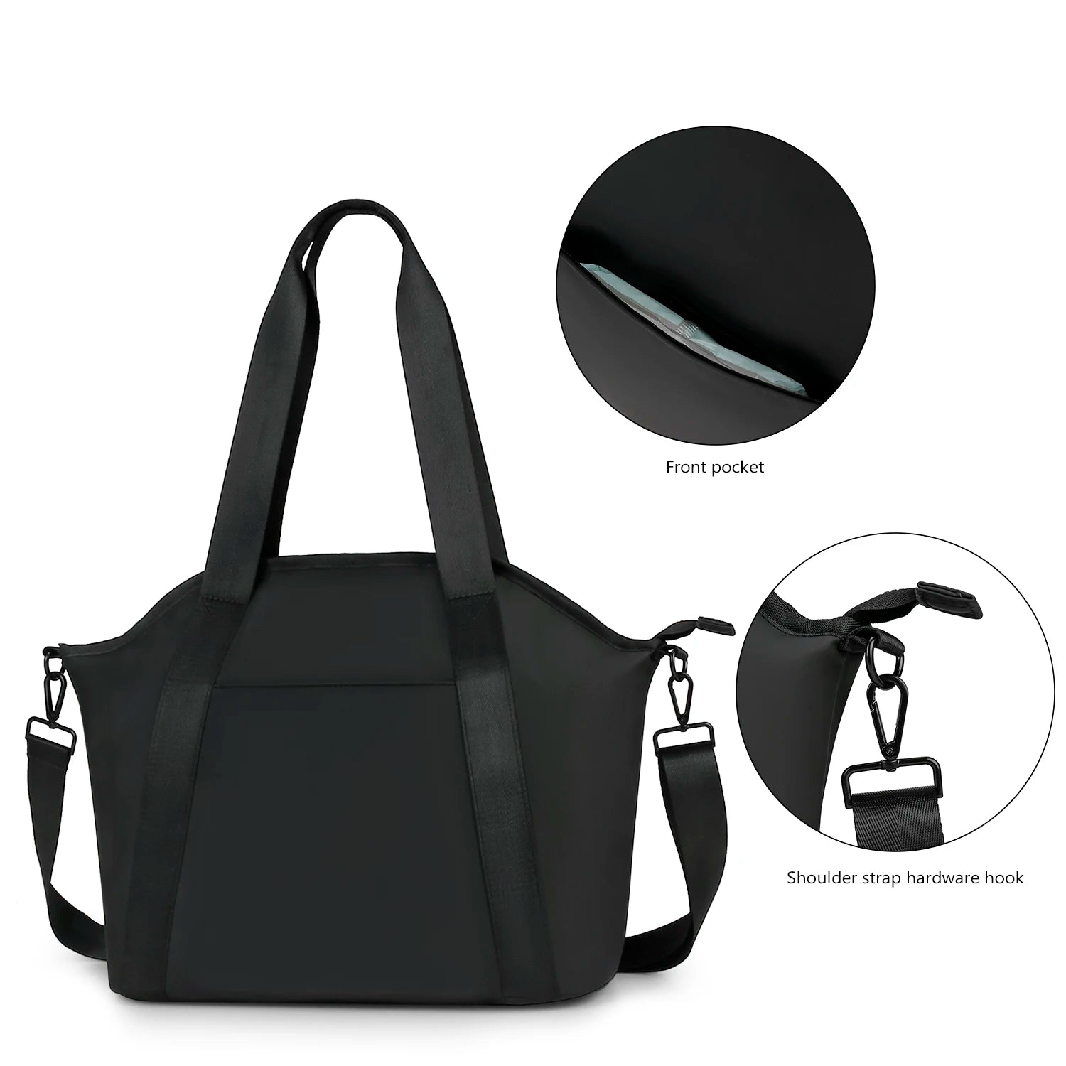 One-Shoulder Waterproof Mommy Bag – Baby Travel Storage & Organizer