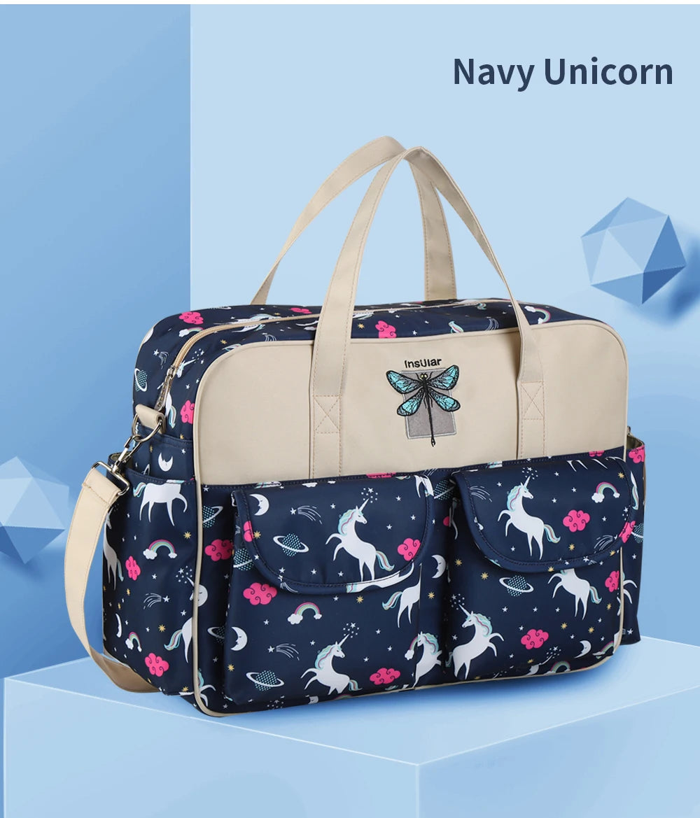 New Style Waterproof Diaper Bag – Large Capacity Multifunctional Maternity & Stroller Bag