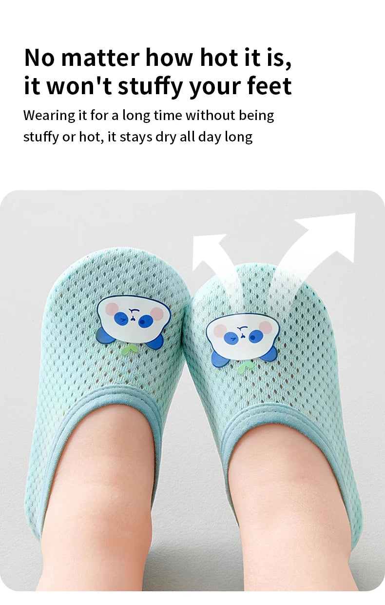Baby Non-Slip Socks – Breathable Indoor Floor Shoes for Toddlers
