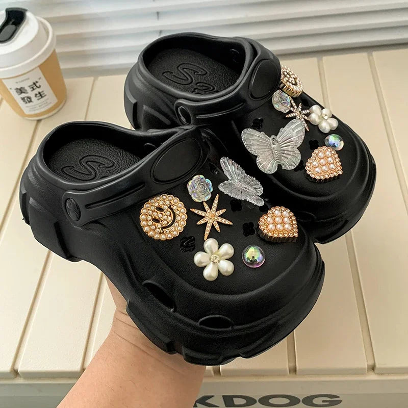 Kids Summer Princess Slippers – EVA Non-Slip Beach Shoes